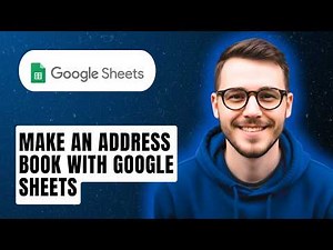 How To Make An Address Book With Google Sheets [2026 Guide]