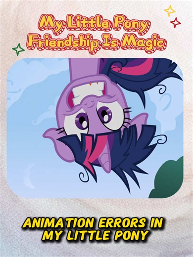 Animation Errors in My Little Pony #MLP #mylittlepony #fyp #tiktokcomfortwatchcontest