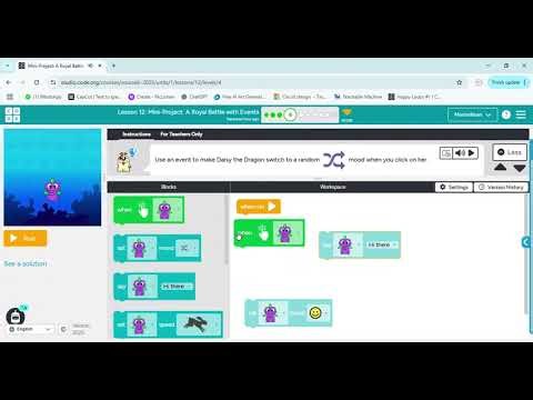 Learn Coding Fast | Code.org Course B Lesson 12 Explained