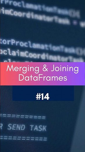 Python for Data Science Short : 14 Merging & Joining DataFrames in Pandas |