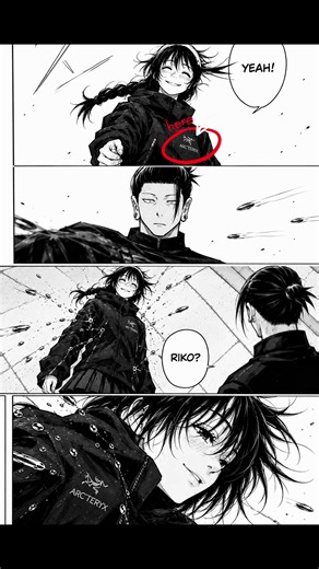 see how toji’s bullets just bead off #weardat #arcteryx #riko #jjk #fyp