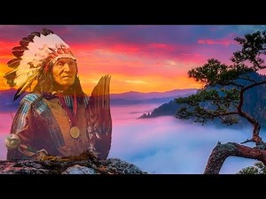Native American Music - Tribal Drums & Flute -Music for Deep Meditation.