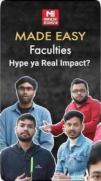 Are MADE EASY Teachers Really That Good? Honest Student Review!