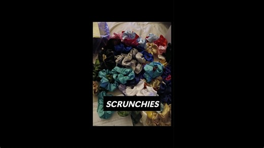 Handmade Satin Scrunchies Set - Buy 1 Get 1 Free