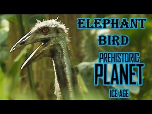 prehistoric Planet Ice age elephant bird screen time