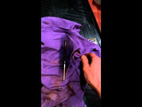 How to clean off push rods and valve stems