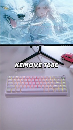 The clicking sounds are like Morse code—so stress-relieving. #keyboard #setup #mechanicalkeyboard