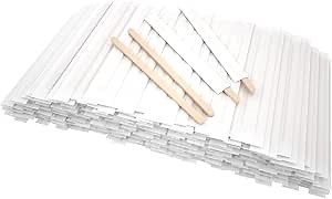 Coffee Stirrers 1000pcs Individually Wrapped Coffee Stirrers Wood - 5.5 Inch Disposable Wooden Stir Sticks for Coffee, Cocktail and Hot Drinks