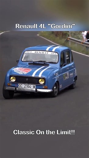 RENAULT 4L Driven to the Limit Crazy Soft Suspension! 🔥