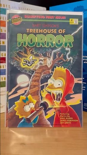 Bongo Comics Bart Simpson’s Treehouse of Horror #halloween#simpsons#bongocomics#treehouseofhorror