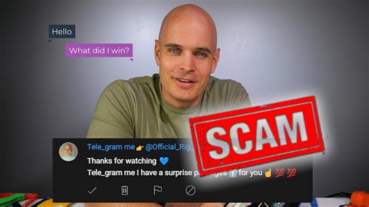 I caught a YouTube scammer 😱