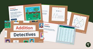 Addition Detectives PowerPoint