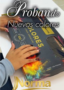 🎨 ¡Desata tu creatividad con los nuevos Lápices de Colores Norma Premium x 100! 🌈 Tonos ultra suaves para que tus obras cobren vida. ¿Cuál es tu color favorito? #NormaPremium #arte #apuntesbonitos #papeleria #cali