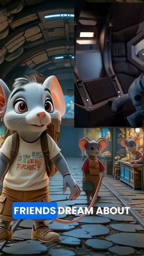 A Mouse in Space 🚀 Coming this Spring! Join the Adventure of an unexpected Space journey #animation