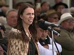 Jacinda Ardren bids emotional goodbye at her last event as New Zealand's PM