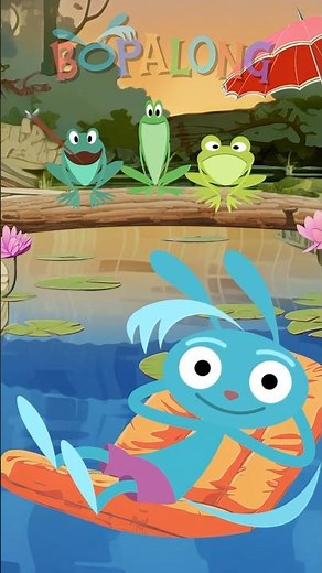Three Little Speckled Frogs 🐸🐸🐸 | Bopalong | Cool Kids Songs #indie #kidssongs #nurseryrhymes