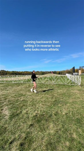 Running Backwards & Reversing Video: Who Looks Most Athletic?