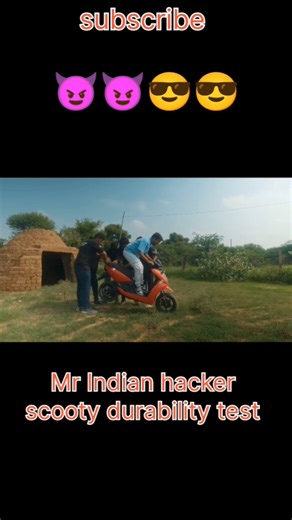 Mr Indian hacker scooty durability test