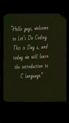 C programming Day 1 # Introduction to C .