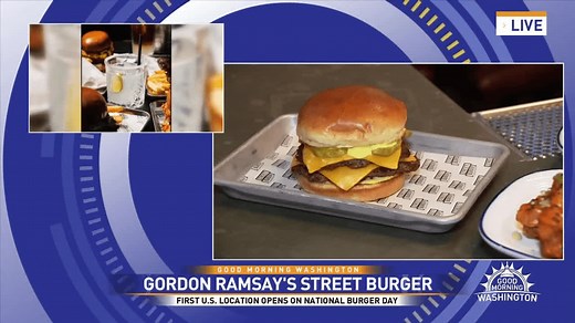 Gordon Ramsay brings his famed Street Burger to DC, opening this June