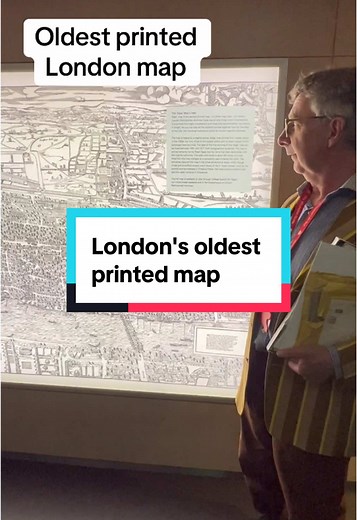 Explore London with the Original 1561 Street Map