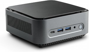 Mini PC CSL Narrow Box Premium Windows 11 Home lüfterlos, Intel N200 4X 3700 MHz Turbotakt, 500 GB M.2 SSD, 8 GB DDR4-RAM, Intel UHD Grafik, HDMI 2, USB 3.2, BT 5.2, DisplayPort, Dual WLAN