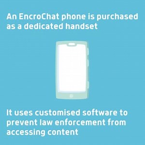 4.7K views · 131 reactions | What is EncroChat? The bespoke encrypted communication platform offered a secure mobile phone messaging service to organised crime groups, but an international law enforcement team cracked the company’s encryption. There were 60,000 users worldwide and around 10,000 in the UK - the sole use was for coordinating and planning the distribution of illicit commodities, money laundering and plotting to kill rival criminals. | National Crime Agency | Facebook