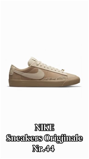 Outlet_RS on Instagram: "NIKE Sneakers Origjinale Vlera Reale $119.00 (tek ne shumë më lirë) Nr.44 Material lëkure, stil minimalist me vibe premium Ngjyra neutrale bezhë i bën super të lehta për kombinim Janë casual, perfekte për daily outfits, shumë komode në ecje Një model i paster dhe shumë “effortless cool” Ndiq Videon ——————————————————————— 📥Për porosi na shkruani në Dm 🚘Vonon 2 ditë Outlet_RS is not associated or affiliated with the brand. •All images posted on this account are original