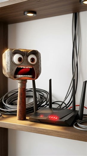 ¡El Martillo no aguanta que se caiga el Wi-Fi! 🔨🌐💢 #martillosarcástico