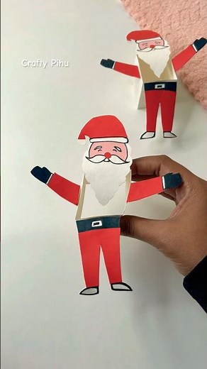 Wow!! Dancing Santa✨😱 #christams #diysantaclaus #christamscraft #short