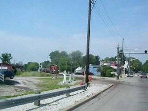IORY Train 401 passes through Carleton Michigan