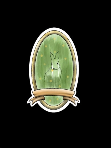 #bunvember Day 8: Mini Rex! These guys actually seem pretty big for being minis Prompt list by artofluba (aka lunarjellies)! #art #challenge #bunny #sticker
