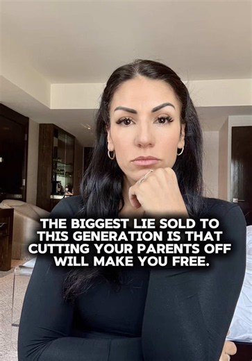 Society has convinced an entire generation that becoming an adult means you don’t need your parents anymore. You don’t need their advice, their guidance, need them questioning you or telling you something you don’t want to hear. And when they do, suddenly they’re controlling, toxic or crossing a boundary. But becoming your own person was never supposed to mean your parents no longer have a place in your life. Growing up doesn’t mean outgrowing your parents. #parents #lifecoach #parenting #trendi