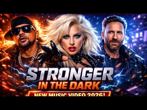 Lady Gaga Ft. Sean Paul & David Guetta - Stronger in the Dark (New Music Video 2026)