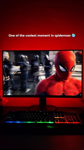 Marvel's Spider Man Gameplay 4K (Ultra Graphics) PS5/PC | SM 🕸️ #Shorts