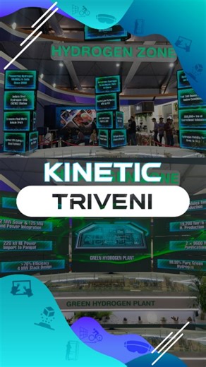 Jasiel Creations on Instagram: "Kinetic Triveni, our latest kinetic tri-fold solution that redefines immersive storytelling. Built on three dynamic pillars, each featuring four rows with three foldable sides, Kinetic Triveni transitions from a compact triangular form into a large, seamless, canvas. When folded, the pillars maintain a clean geometric profile and are capable of full 360° rotation, allowing motion, adaptability, and impact from every angle. Thoughtfully designed, engineered, and ma