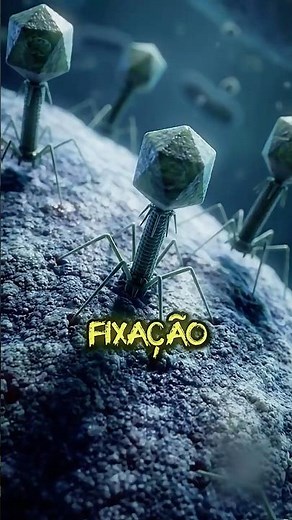 Como um Vírus DESTRÓI uma Bactéria em Segundos 🦠😱 #bacteria