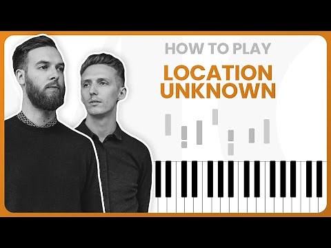 How To Play Location Unknown By HONNE On Piano - Piano Tutorial (PART 1)