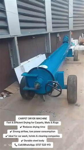 Efficient Carpet Dryer Machine for Quick Drying
