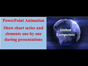 Use animation to show Powerpoint chart elements one by one during your presentation