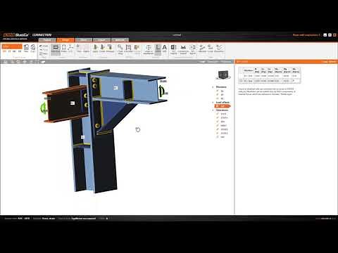 IDEA StatiCa Connection - Strengthened frame corner