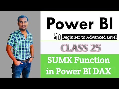 SUMX Function in Power BI DAX with FILTER | Power BI Real-time