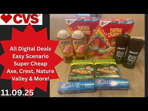 CVS All Digital Weekly Deals 11/9/25 - Cheap Snacks, Body Wash & More!