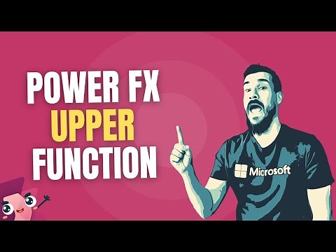 Upper Function (Capitalize Every Character Easily) | Power Fx | Copilot Studio - Power Apps