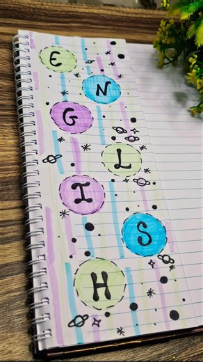 Front Page design for "English"✨️🪐#trending #trendingshorts #english #frontpage #viral