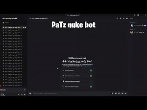 New discord nuke bot!
