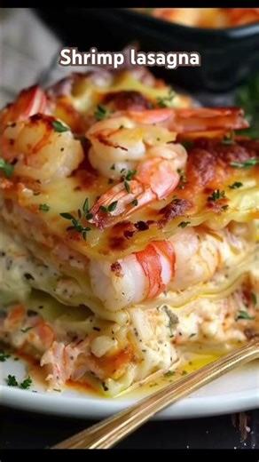 Shrimp lasagna recipe