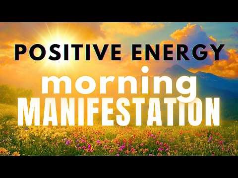 Morning Manifestation for Positive Energy (Guided Meditation)