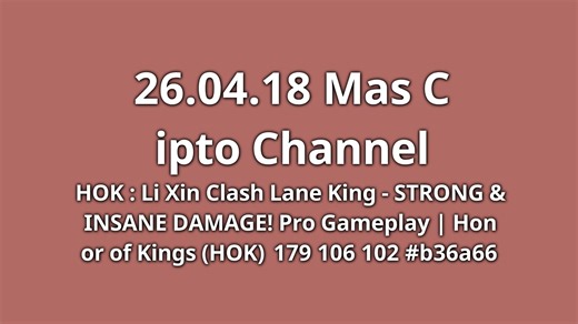 HOK : Li Xin Clash Lane King - STRONG & INSANE DAMAGE! Pro Gameplay | Honor of K