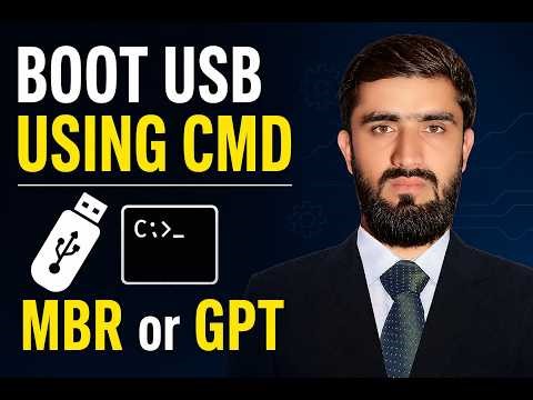 How to Create a Bootable USB Using CMD (No Software)